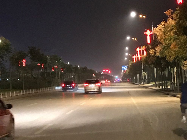 菏澤市鄆城縣水滸路、金河路照明改造
